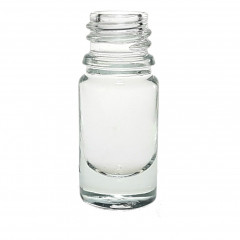 DROPPER BOTTLE 5 ML WHITE GLASS DIN 18