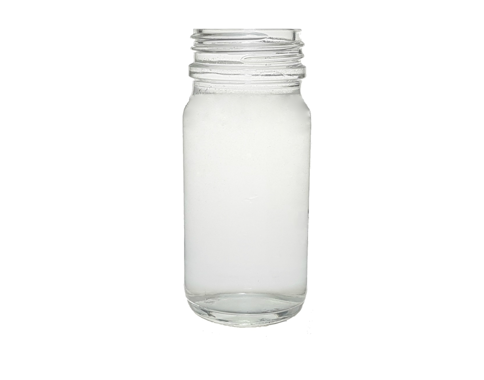 WIDE MOUTH CLEAR GLASS 120 ML KOLA BOTTLE PH 30