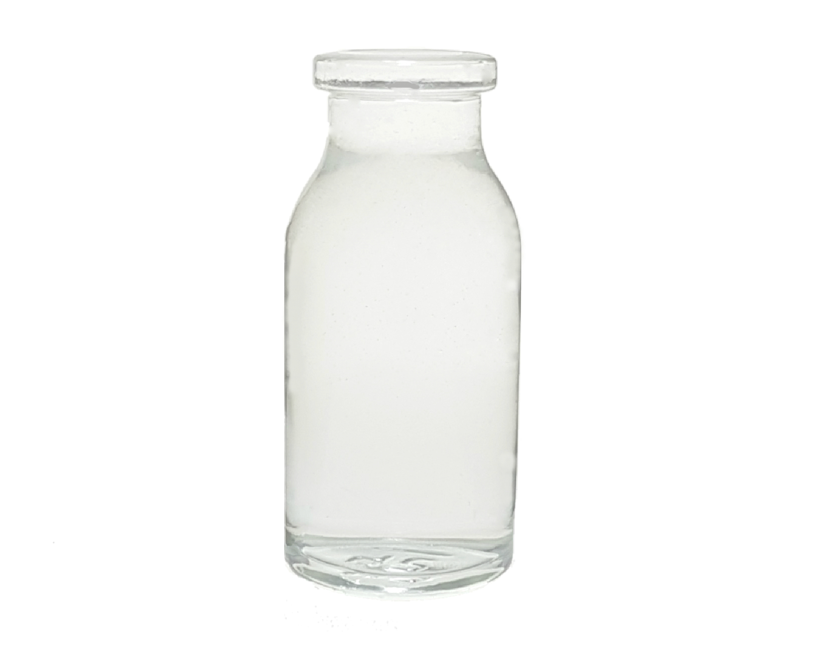 CLEAR GLASS 10 ML ANTIBIOTIC BOTTLE WI20 T2