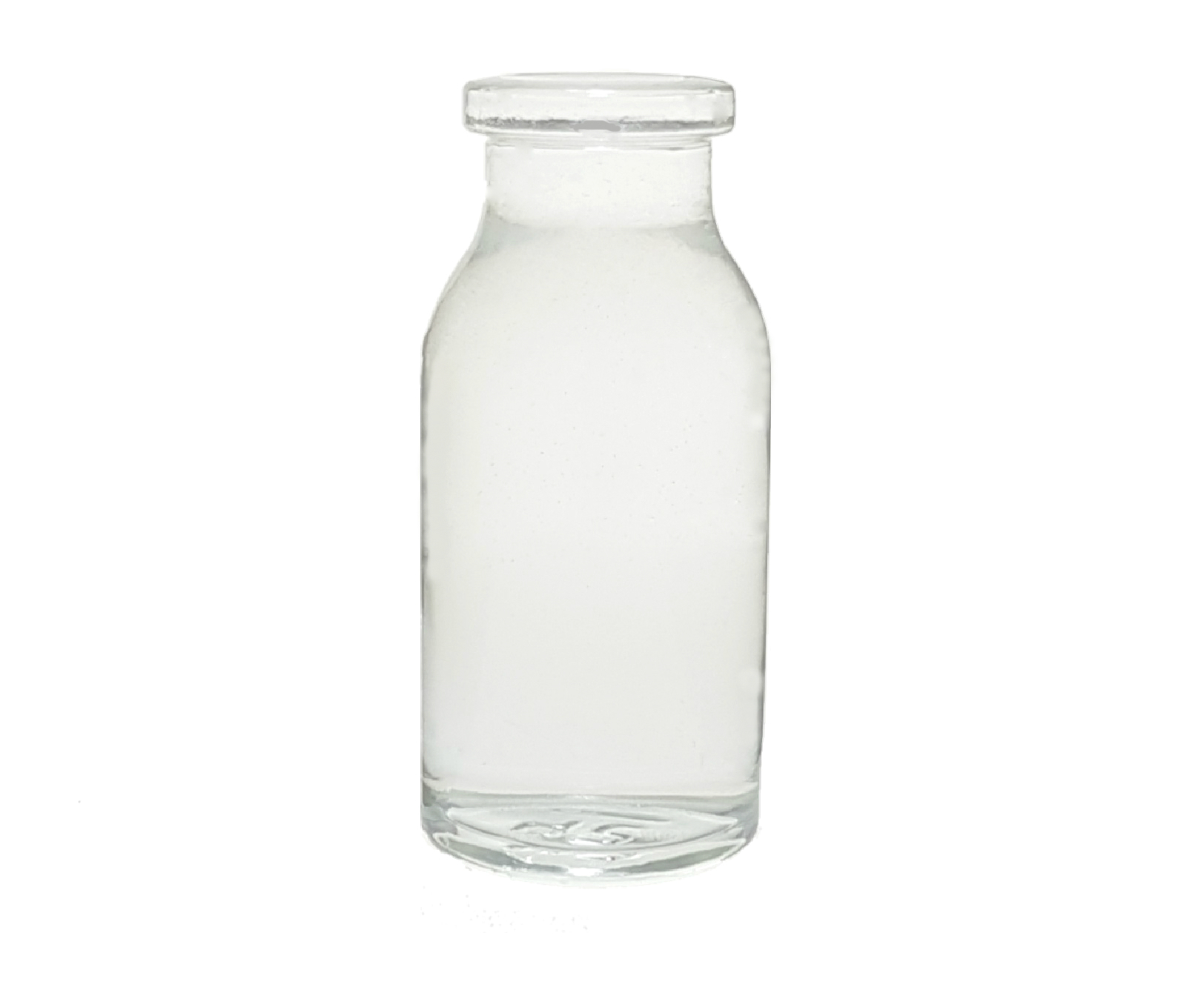 CLEAR GLASS 10 ML ANTIBIOTIC BOTTLE T3