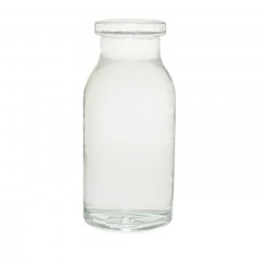 CLEAR GLASS 10 ML ANTIBIOTIC BOTTLE T1