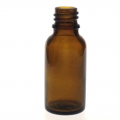 DROPPER BOTTLE AMBER GLASS 20 ML STO