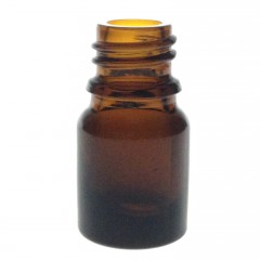 DROPPER BOTTLE AMBER GLASS 2,5 ML