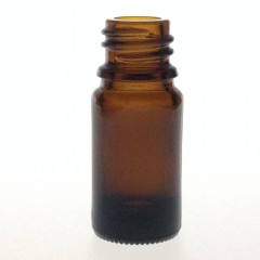 DROPPER BOTTLE AMBER GLASS 5 ML