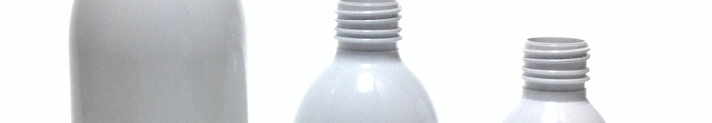 WHITE PET BOTTLE