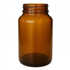 POUDRIER 150 ML VERRE JAUNE 45/400